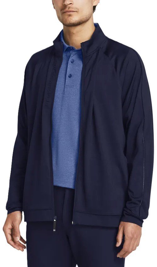 Under Armour Storm Midlayer sudadera de hombre, navy/white