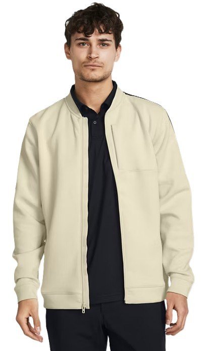 Under Armour Tour Tips Bomber chaqueta de hombre, negro/pizarra