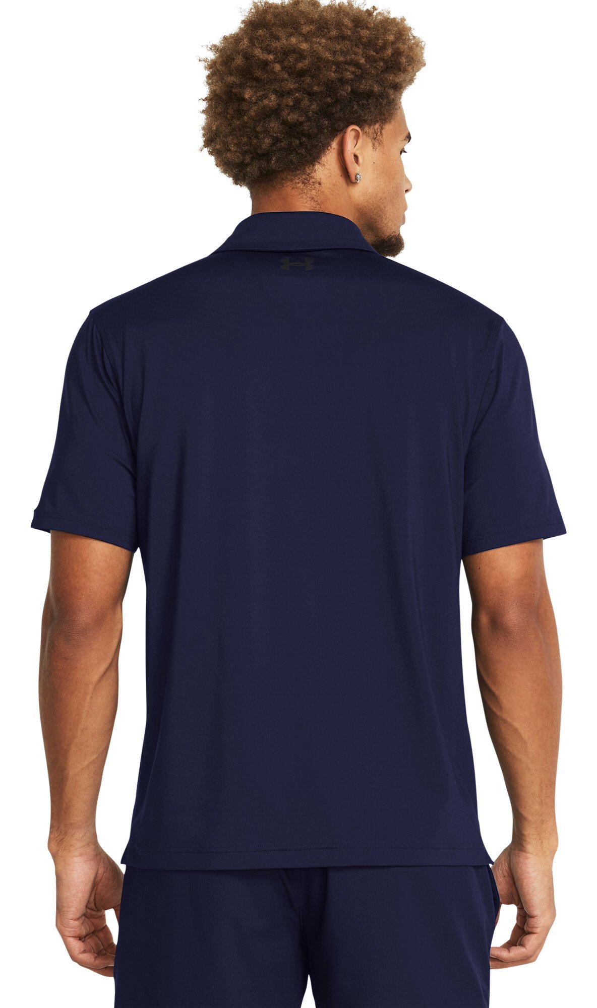 Under Armour T2G polo de hombre, midnight navy/pitch gray