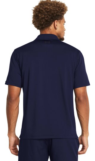 Under Armour T2G polo de hombre, midnight navy/pitch gray