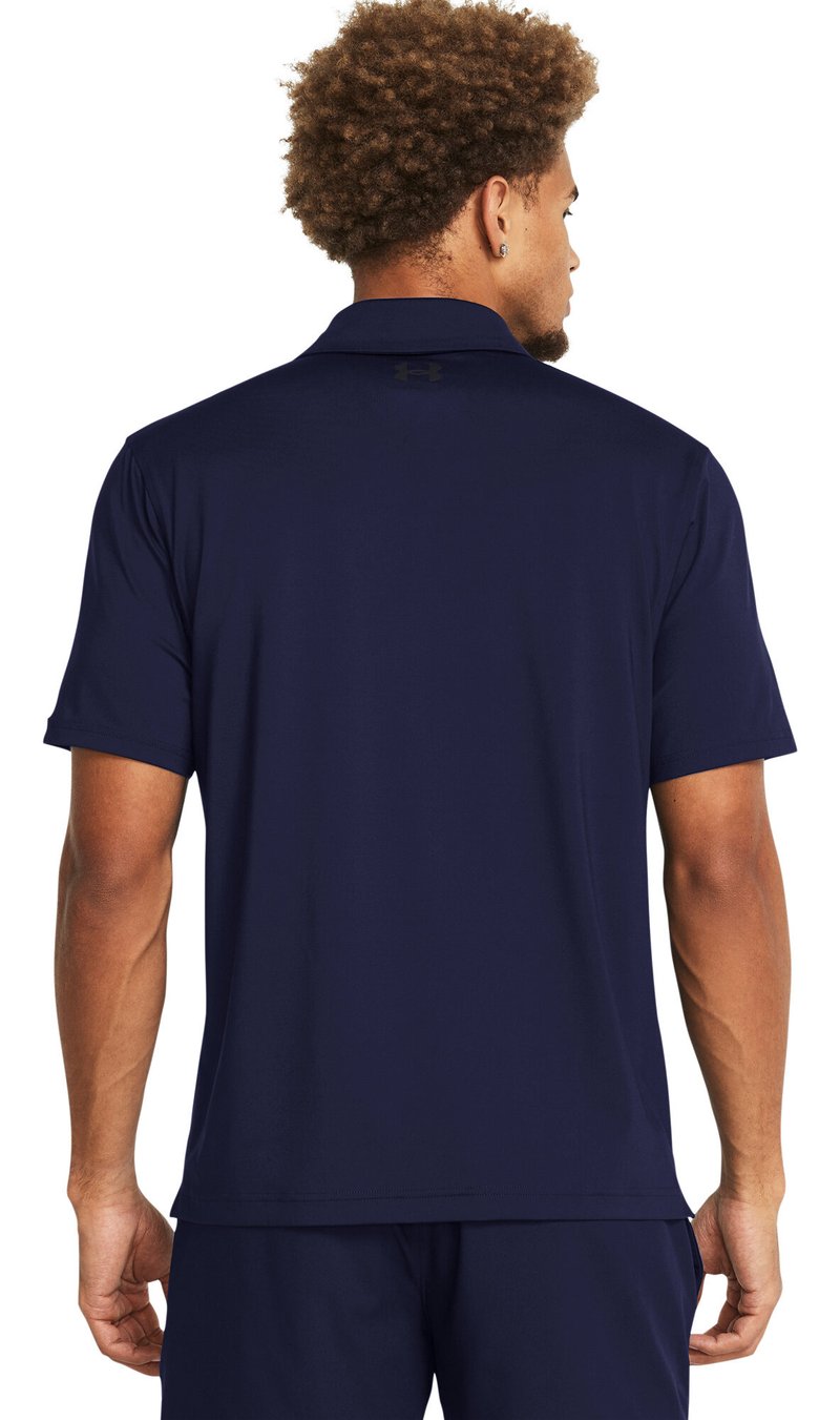 Under Armour T2G polo de hombre, midnight navy/pitch gray