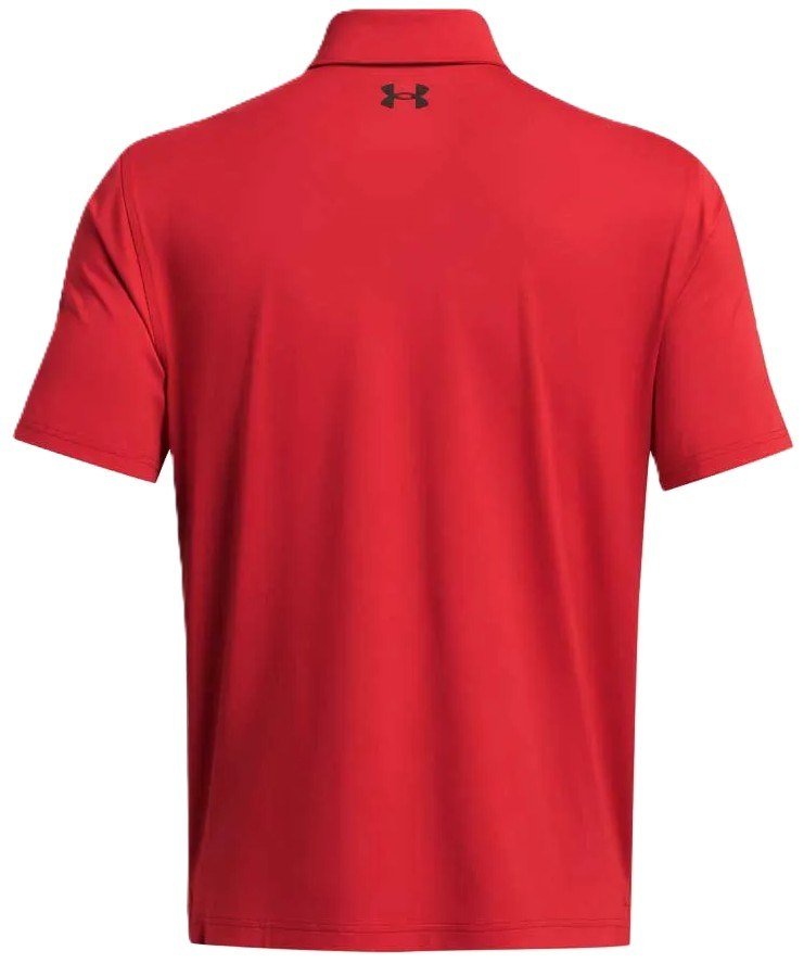 Under Armour T2G LB polo de hombre, rojo/negro