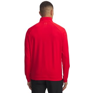 Under Armour Midlayer QZ LB sudadera de hombre, roja