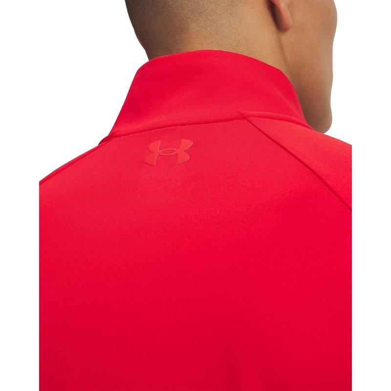 Under Armour Midlayer QZ LB sudadera de hombre, roja
