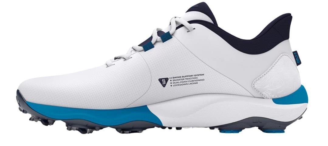 Under Armour Drive Pro zapatos de golf para hombre, blancos