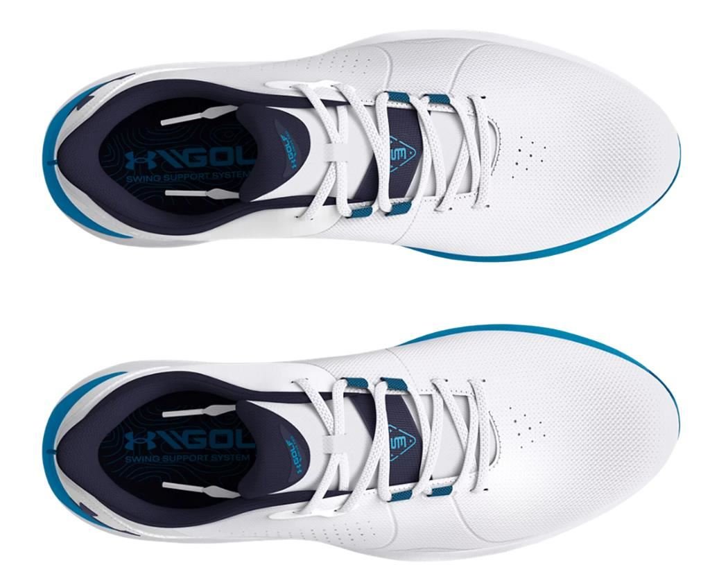 Under Armour Drive Pro zapatos de golf para hombre, blancos