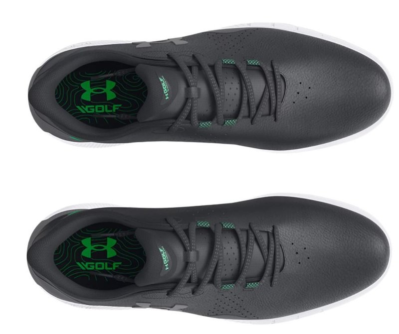 Under Armour Drive Fade SL zapatos de golf para hombre, negro/gris titán