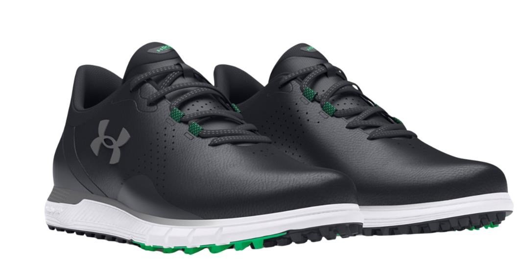 Under Armour Drive Fade SL zapatos de golf para hombre, negro/gris titán