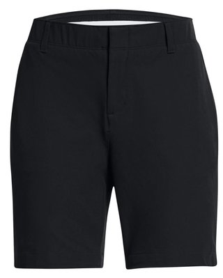Under Armour Drive 7" pantalones cortos de mujer, negro/plata metálica