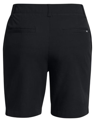 Under Armour Drive 7" pantalones cortos de mujer, negro/plata metálica