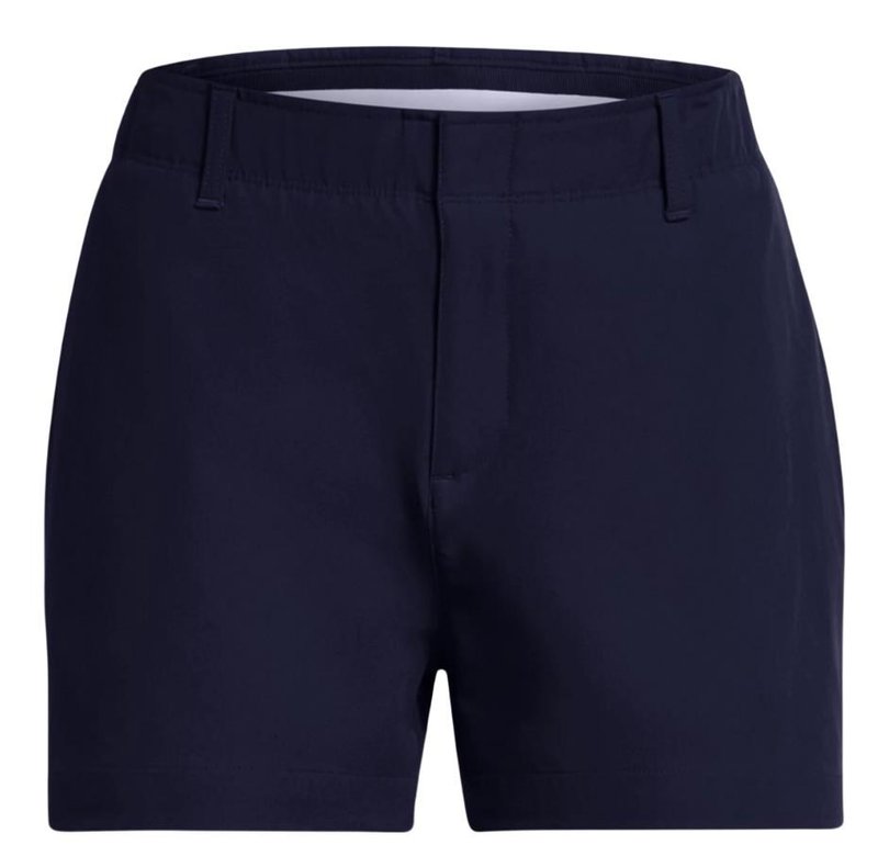 Under Armour Drive 3.5" pantalones cortos de mujer, midnight navy/halo grey