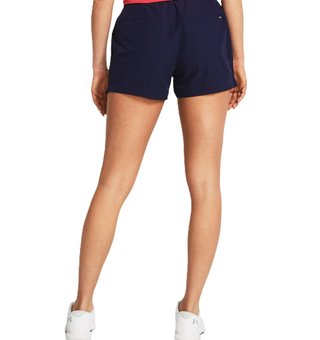 Under Armour Drive 3.5" pantalones cortos de mujer, midnight navy/halo grey