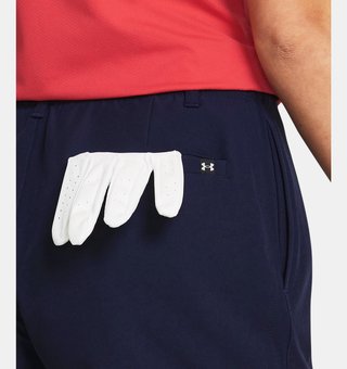 Under Armour Drive 3.5" pantalones cortos de mujer, midnight navy/halo grey