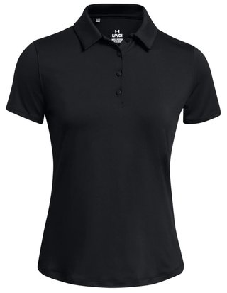 Under Armour Playoff polo de mujer, negro