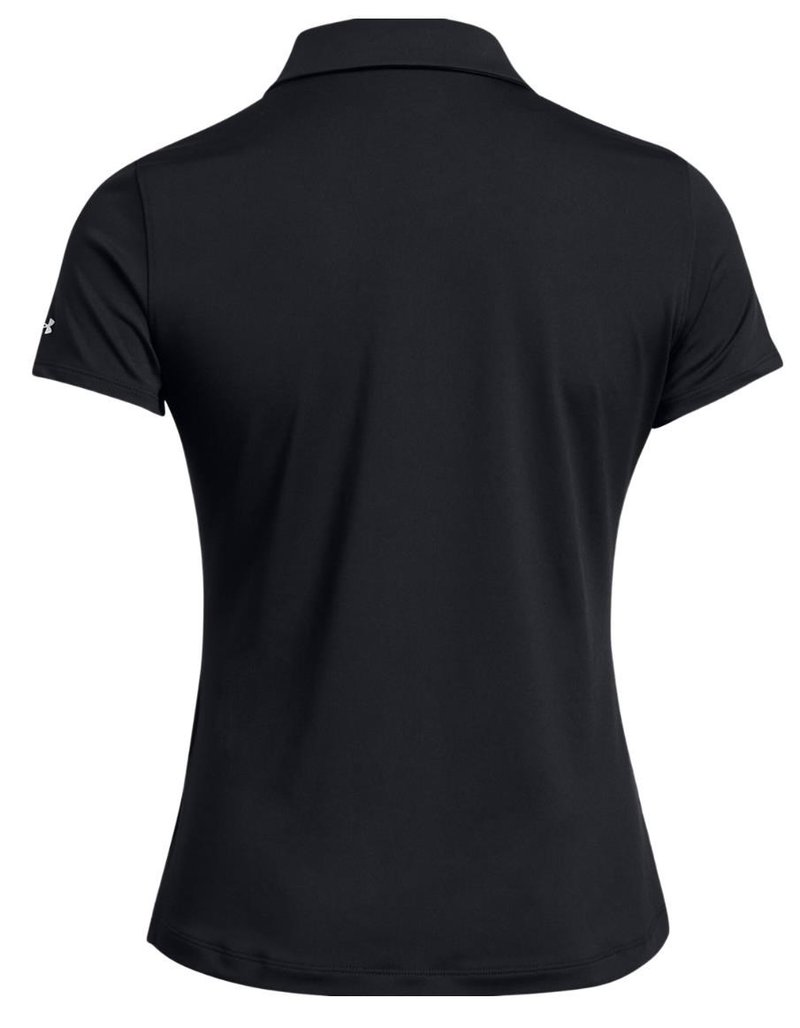 Under Armour Playoff polo de mujer, negro