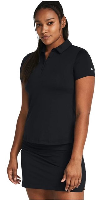 Under Armour Playoff polo de mujer, negro