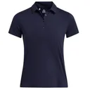 Under Armour Playoff polo de mujer, midnight navy/halo grey