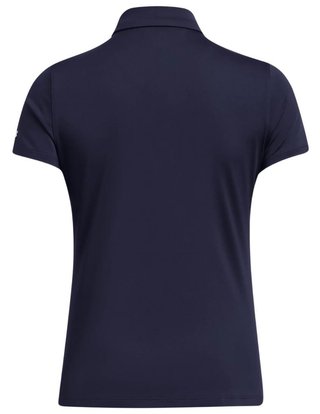 Under Armour Playoff polo de mujer, midnight navy/halo grey