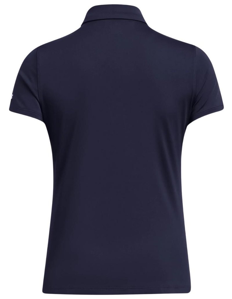 Under Armour Playoff polo de mujer, midnight navy/halo grey