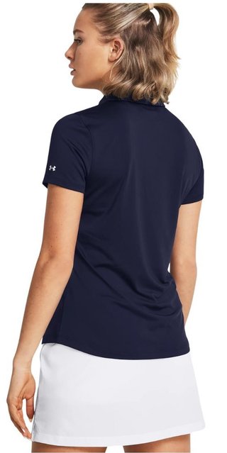Under Armour Playoff polo de mujer, midnight navy/halo grey