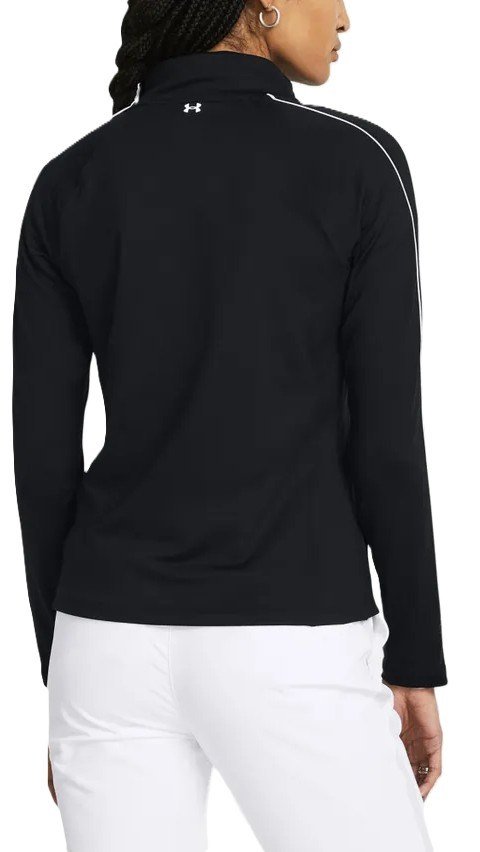 Under Armour Storm chaqueta de media capa con cremallera completa para mujer, negro/blanco