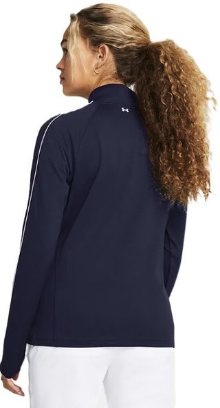 Under Armour Storm dámska midlayer chaqueta con cremallera completa, midnight navy/white