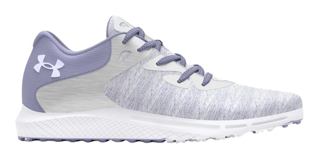 Under Armour Charged Breathe 2 Knit SL zapatos de golf de mujer, blancos