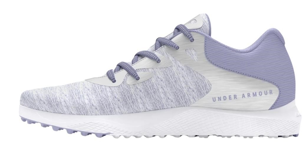Under Armour Charged Breathe 2 Knit SL zapatos de golf de mujer, blancos