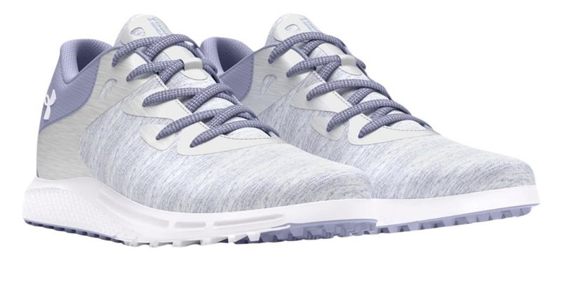 Under Armour Charged Breathe 2 Knit SL zapatos de golf de mujer, blancos