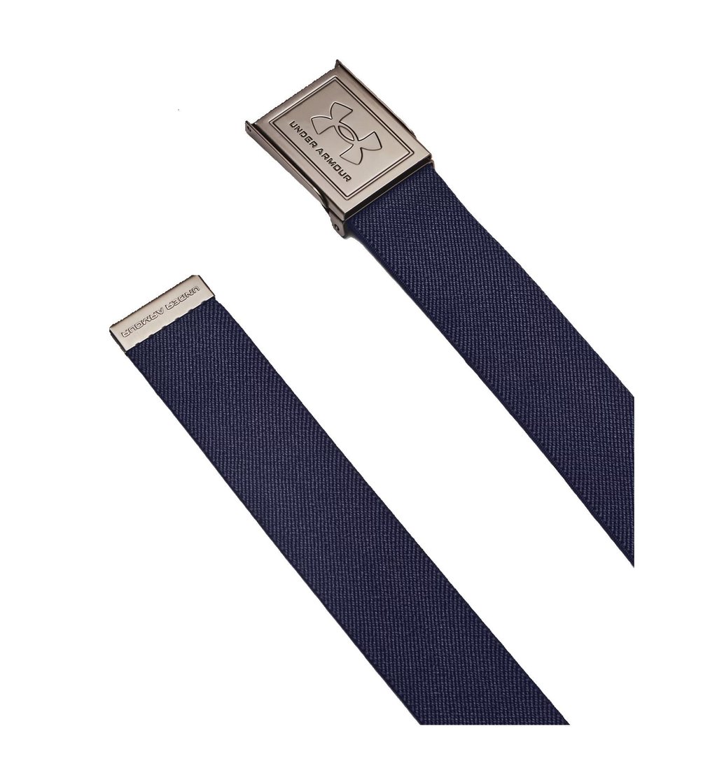 Under Armour Stretch Webbing cinturón de hombre, midnight navy/khaki base/castlerock