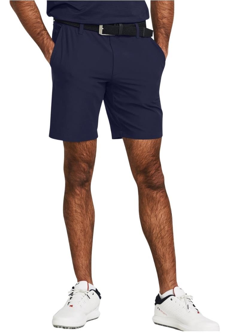 Under Armour Drive Taper pantalones cortos de hombre, midnight navy/halo grey