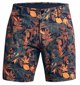Under Armour Iso-Chill Printed 7 pantalones cortos de hombre, midnight navy/photon blue/halo gray