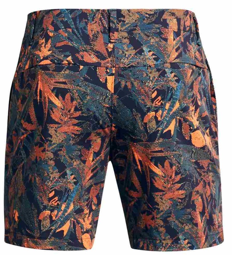 Under Armour Iso-Chill Printed 7 pantalones cortos de hombre, midnight navy/photon blue/halo gray