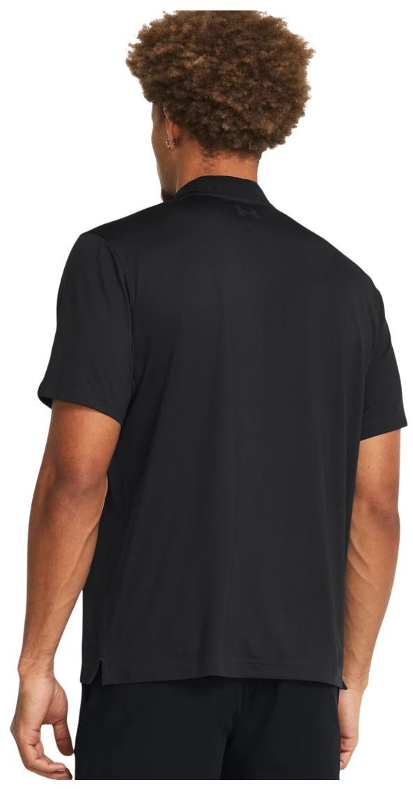Under Armour Playoff 3.0 Dash polo de hombre, negro