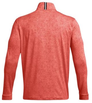 Under Armour Playoff Printed 1/4 Zip sudadera de hombre, coho/red solstice/black