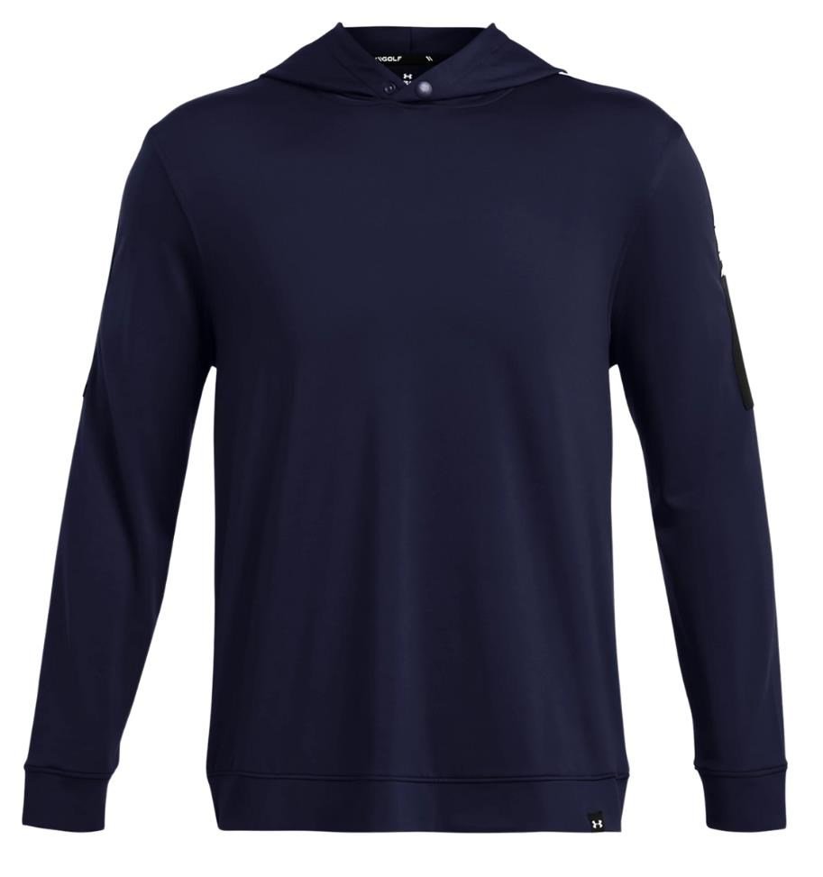 Under Armour Playoff sudadera con capucha para hombre, midnight navy/black/white
