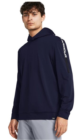 Under Armour Playoff sudadera con capucha para hombre, midnight navy/black/white