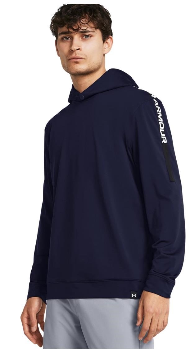 Under Armour Playoff sudadera con capucha para hombre, midnight navy/black/white