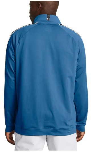 Under Armour Storm Midlayer 1/2 Zip sudadera de hombre, photon blue/midnight navy/white