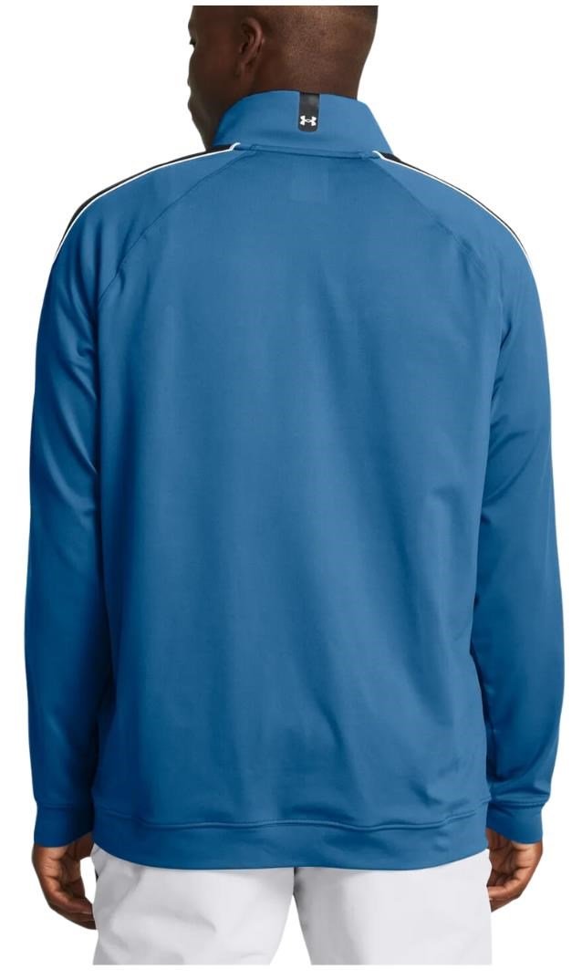 Under Armour Storm Midlayer 1/2 Zip sudadera de hombre, photon blue/midnight navy/white