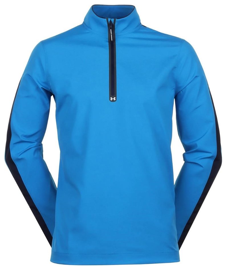 Under Armour Storm Windstrike 1/2 Zip chaqueta de hombre, photon blue/midnight navy/white
