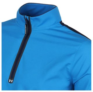 Under Armour Storm Windstrike 1/2 Zip chaqueta de hombre, photon blue/midnight navy/white