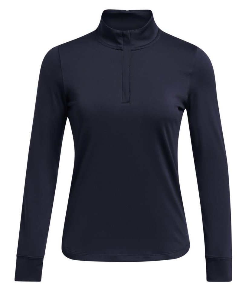 Under Armour Playoff 1/4 Zip sudadera de mujer, midnight navy/white