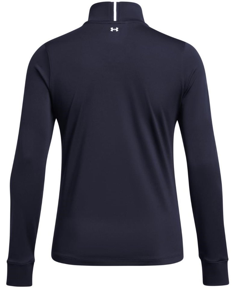 Under Armour Playoff 1/4 Zip sudadera de mujer, midnight navy/white