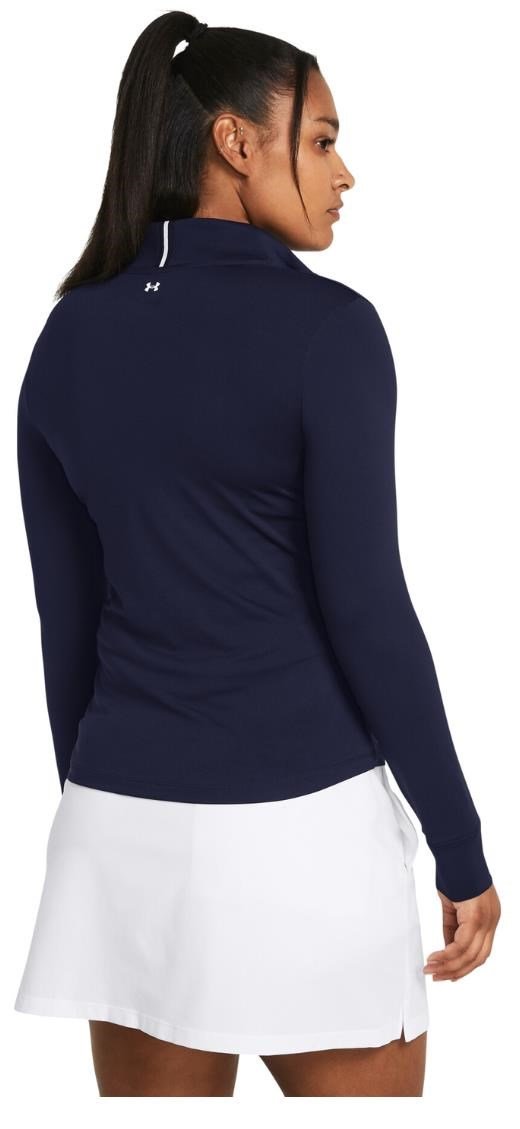 Under Armour Playoff 1/4 Zip sudadera de mujer, midnight navy/white