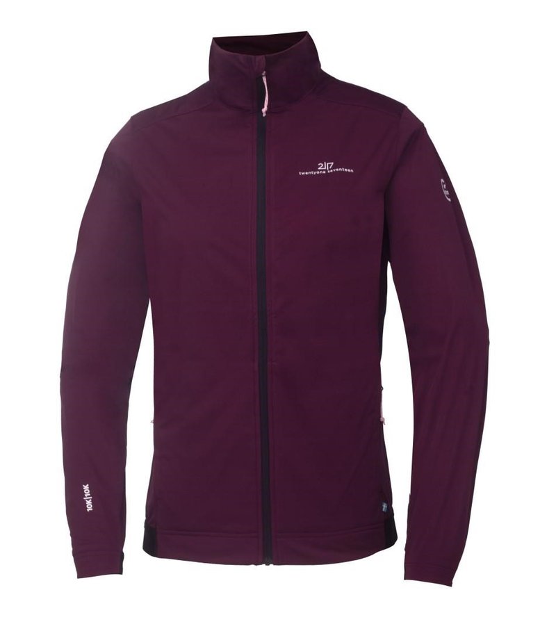 2117 of Sweden Torsvi chaqueta híbrida de mujer, dark plum