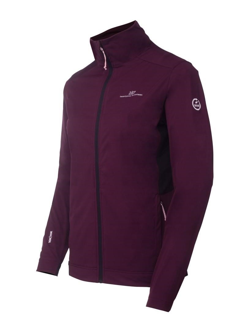 2117 of Sweden Torsvi chaqueta híbrida de mujer, dark plum