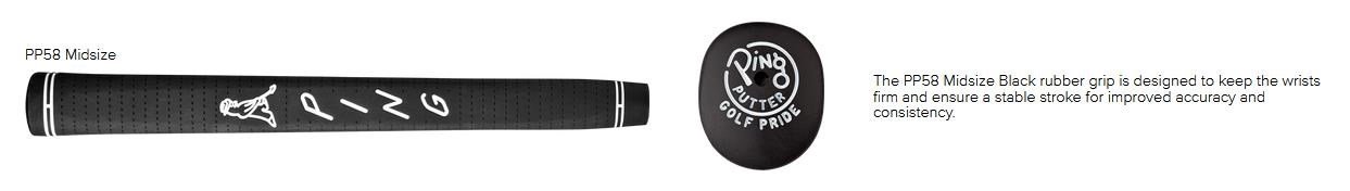 PING 2024 Ketsch G putter, acero