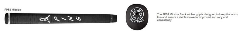 PING 2024 Ketsch G putter, acero