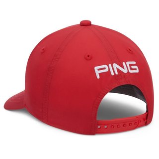 PING Unstructured gorra de hombre, rojo tomate